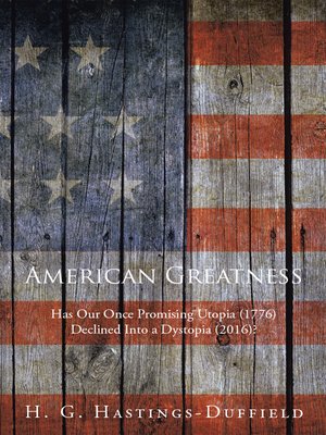 cover image of American Greatness